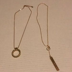 Two Estee Lauder necklaces